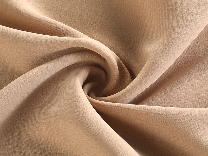 Thin weft stretch imitation TR Composite Silk Garment Fabric B024